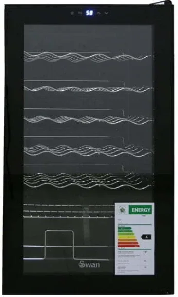 Swan SWC27S 34 Bottle Under Counter Wine Cooler