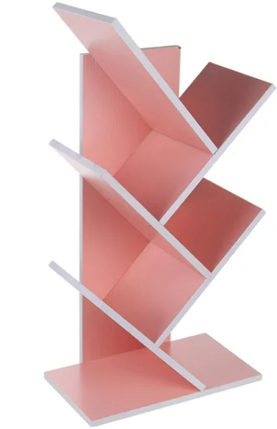 ALANES Wood Freestanding Book Shelf