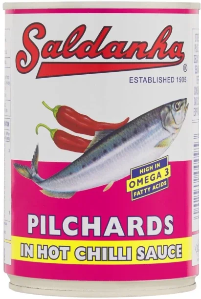 Saldanha Pilchards in Hot Chilli Sauce Sea Foods